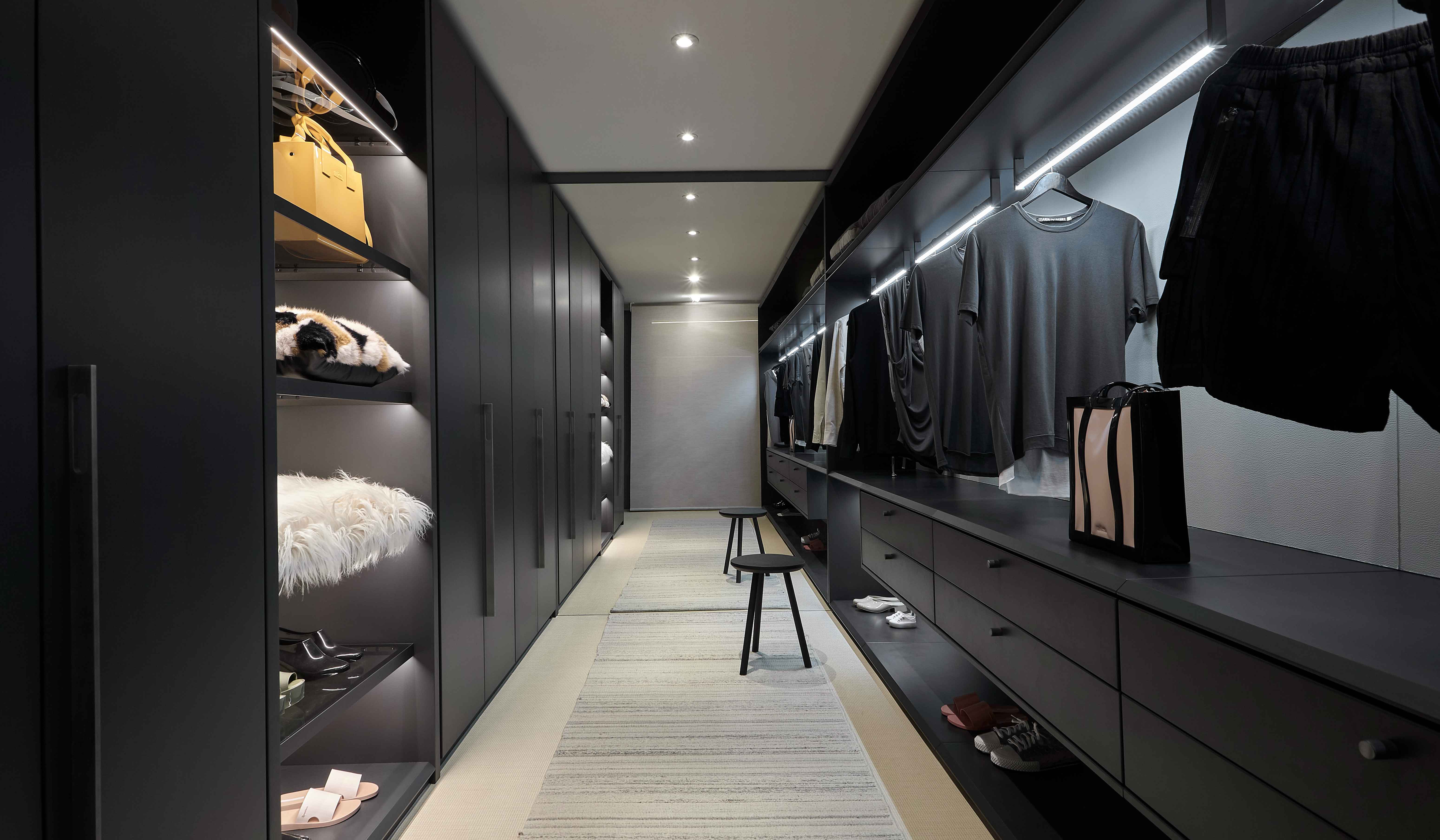Dell Anno's Closet Is All About Contemporary Luxury Cabinetry, Timeless Design And Fine Craftsmanship.
